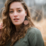 Chime Retro Wooden Earring