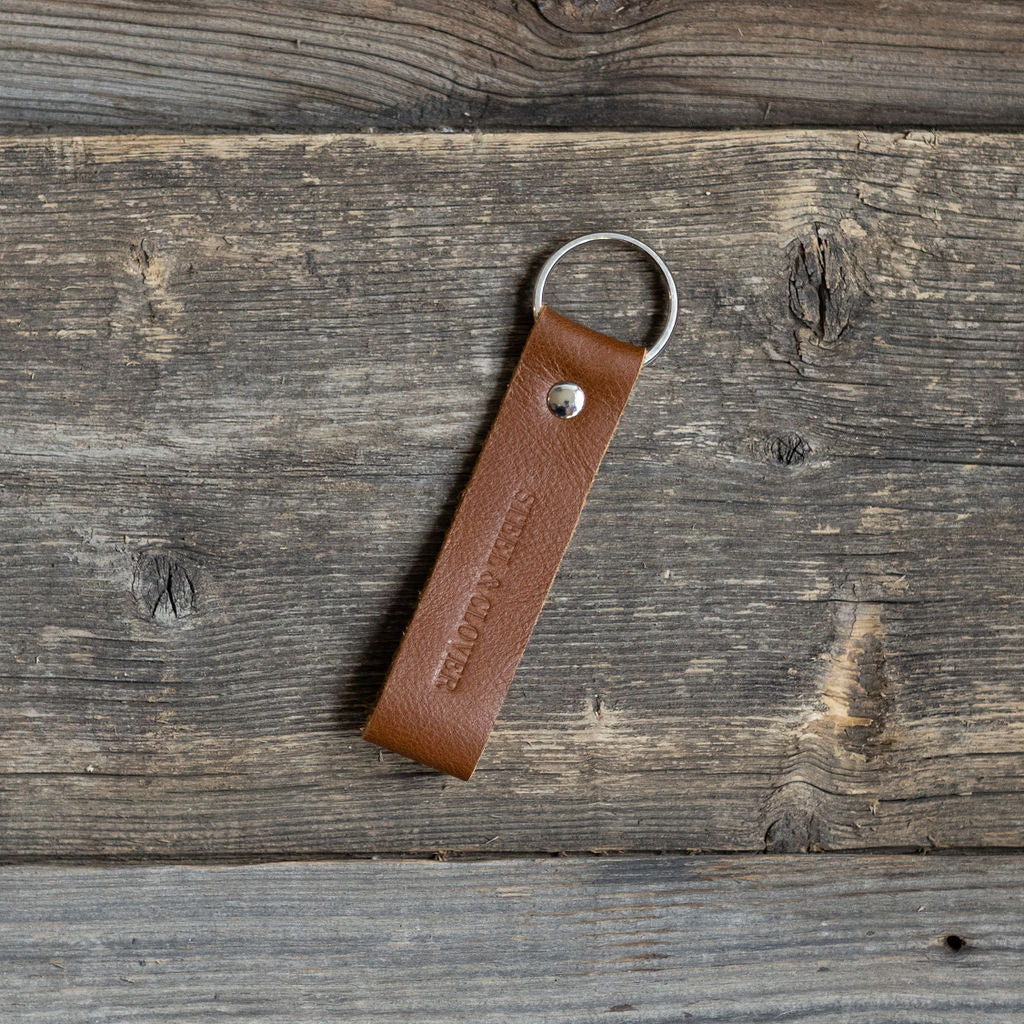 Richmond Leather Keychain made from premium leather with a minimal, durable design for stylish and organized everyday key carry