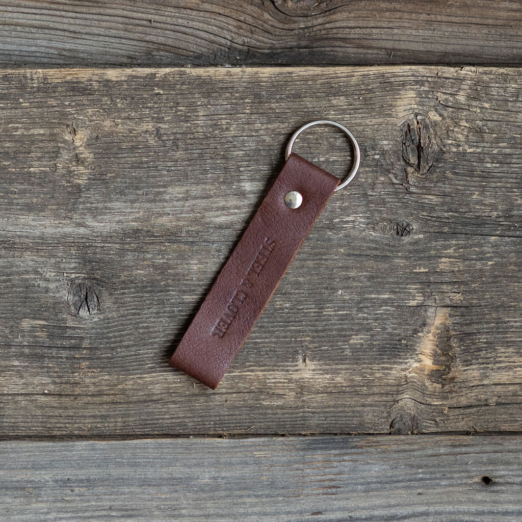 Richmond Leather Keychain
