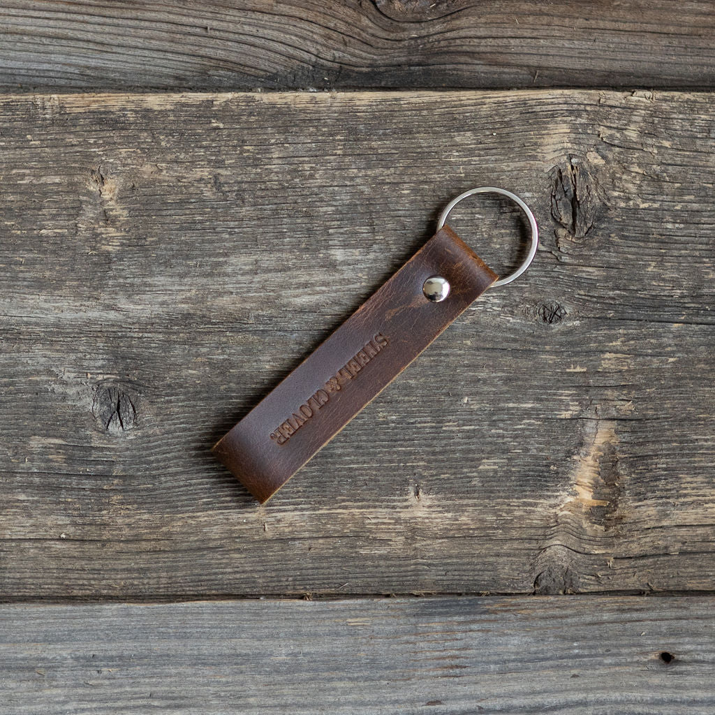 Richmond Leather Keychain